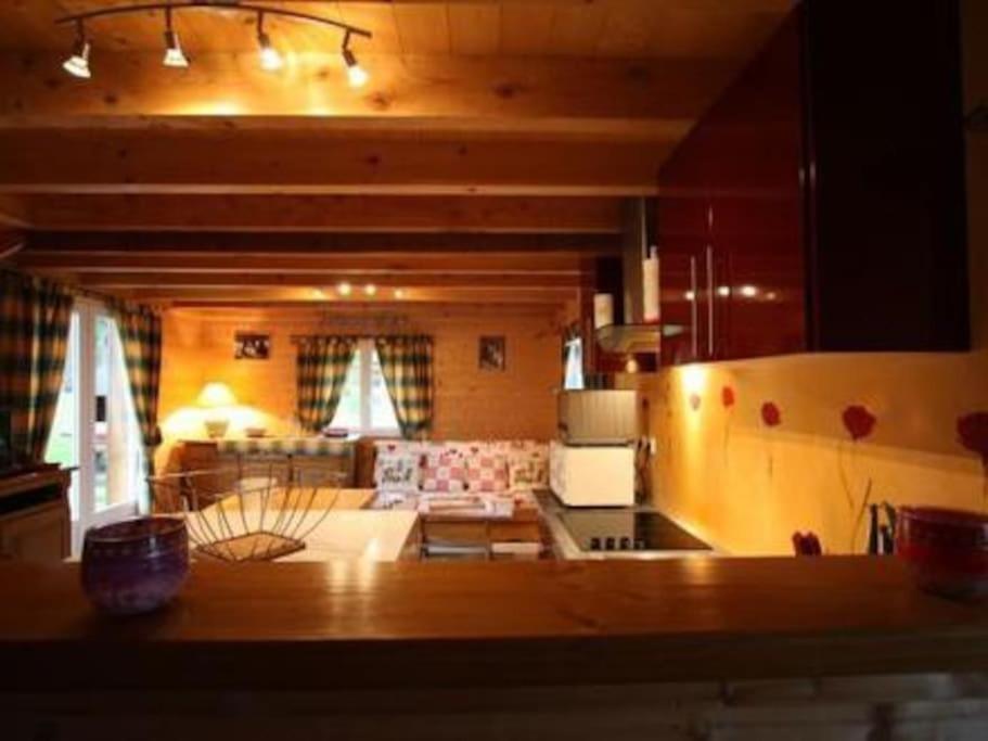 Chalet De Montagne Vagney Bagian luar foto